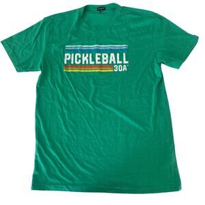 Techstyles Pickleball 30A Florida T Shirt Sports Activewear Size Adult Unisex XL